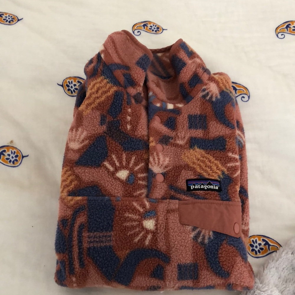 Patagonia synchilla snap t pullover